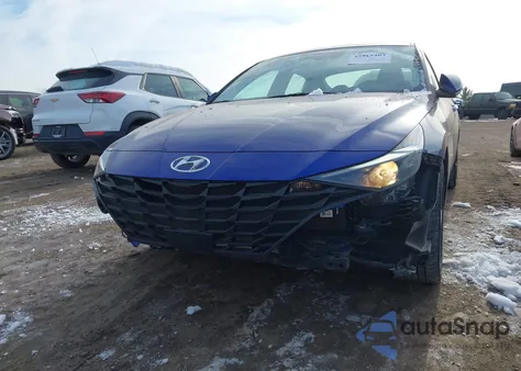 2023 Hyundai Elantra Sel from USA, damaged, VIN KMHLS4AG8PU587962